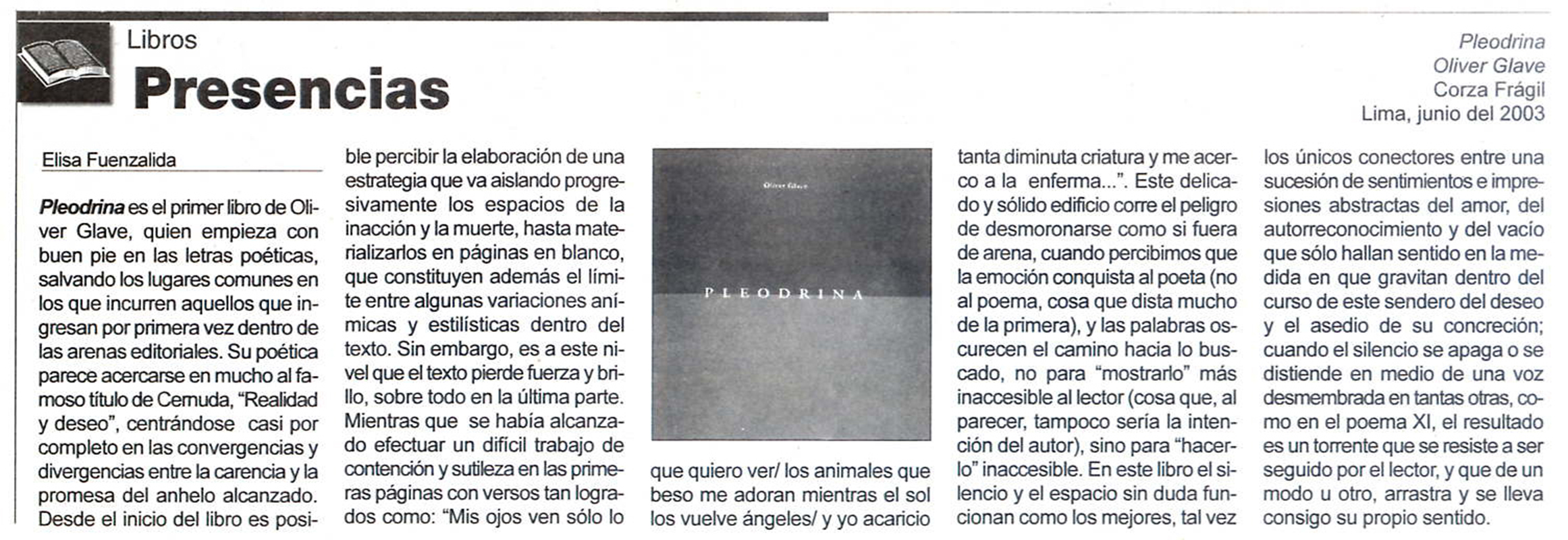 Diario Correo, 2003